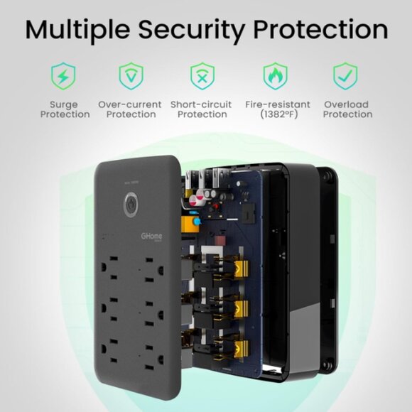 GHome Smart Plug Outlet Extender - Picture 6 of 6